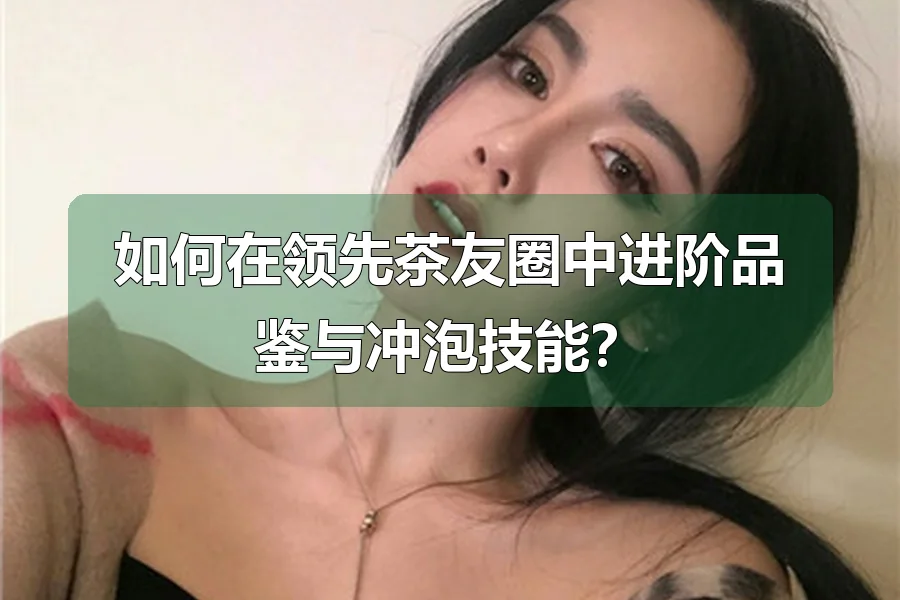 如何在领先茶友圈中进阶品鉴与冲泡技能？